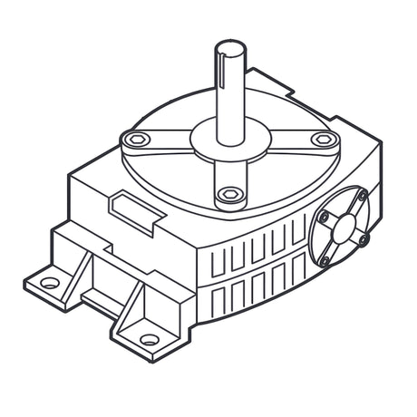 Viking Access T21GB80K Worm Gearbox for T21NX | theelitegateoffers.com