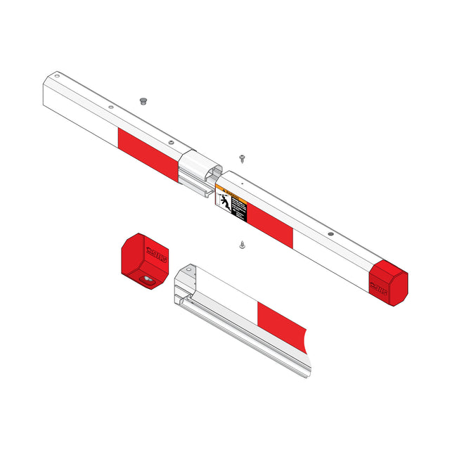Doorking 1601-567 Octagonal Aluminum Arm (2-Piece) | theelitegateoffers.com