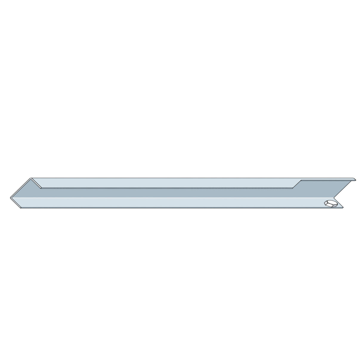Doorking 1150-128 Rail- Right,13 Ft. Model 1150