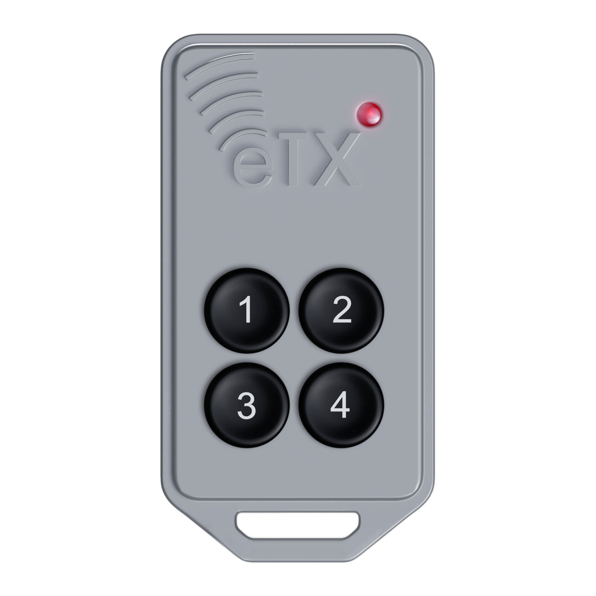 AES e-TX Key Fob Remote 4-Button 433 MHz | theelitegateoffers.com