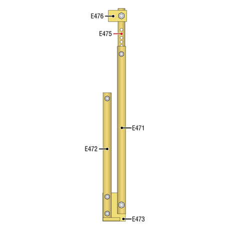 Eagle E475 Extension Arm for Eagle 100/200 Gate openers