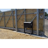HySecurity SlideSmart HD Slide Gate Opener (shown on wood gate)