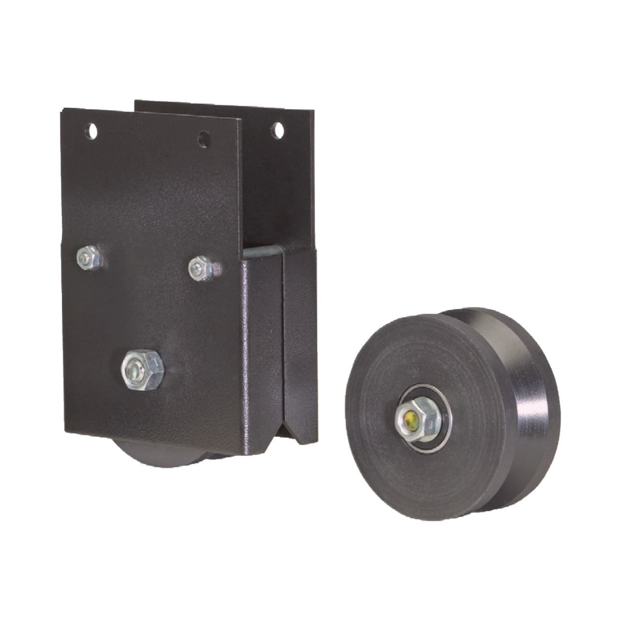 Doorking 1201-117 Steel V-Wheel Assembly