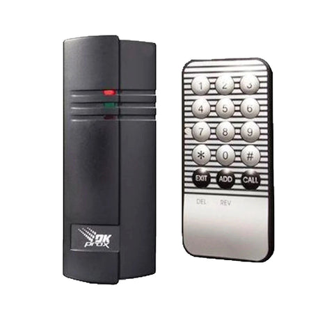 Doorking 1524-331 Stand Alone Card Reader With Remote | theelitegateoffers.com