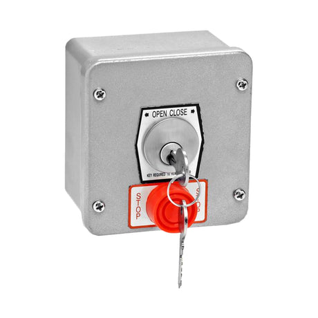 MMTC 1KXS NEMA 4 Exterior Key Switch with Stop Button