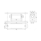 Liftmaster 2150B Hinges Measurements