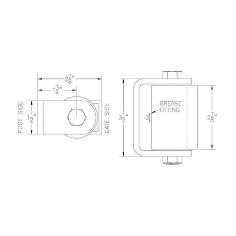 Liftmaster 2170AS dimensions