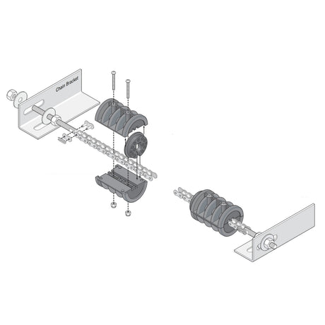 Doorking 2600-852 Gate Chain Accessory Box | theelitegateoffers.com