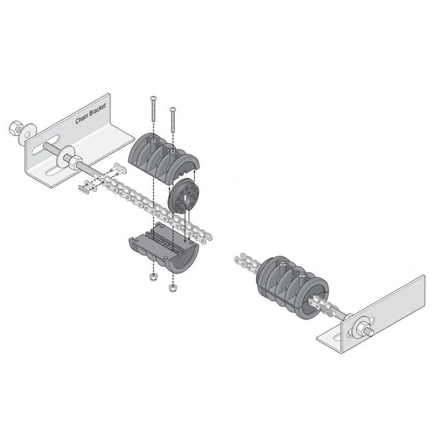 Doorking 2600-852 Gate Chain Accessory Box | theelitegateoffers.com