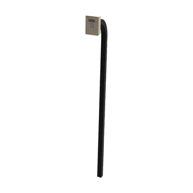All-O-Matic AGN-GN1 In-Ground Gooseneck Post | theelitegateoffers.com