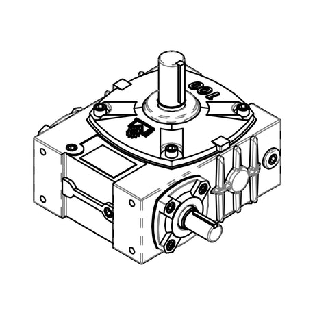All-O-Matic GBX-375 Large 30:1 Gearbox for SW-375DC | theelitegateoffers.com
