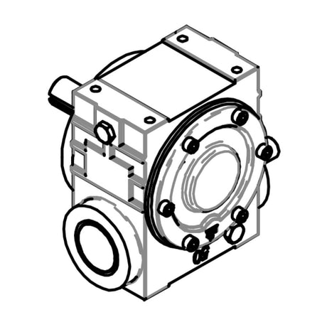 All-O-Matic GBX-100 Small 10:1 Gearbox for SW-375DC | theelitegateoffers.com