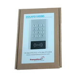 Transmitter Solutions DOLXFD1000BS Card Reader With Keypad, shown in packaging box