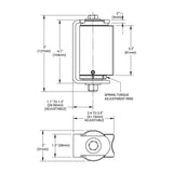 D&D CI3850 Measurements