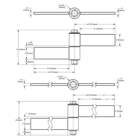 D&D CI3975 dimensions