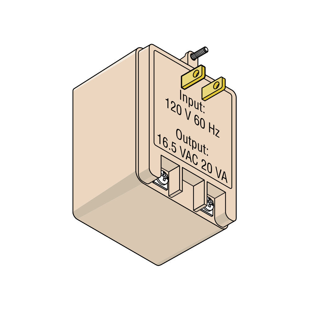 Transformador enchufable Doorking 1804-059 24 VCA - 20 VA