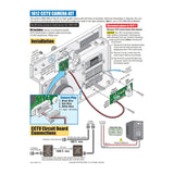 Doorking 1812-145 installation illustration