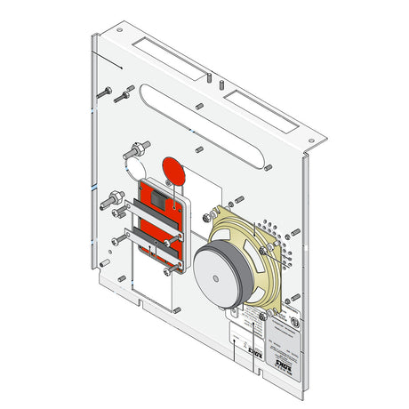 Doorking 1895-016 parts illustration