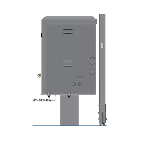 DoorKing 2600-495 Baseplate for 9150 Operators | theelitegateoffers.com