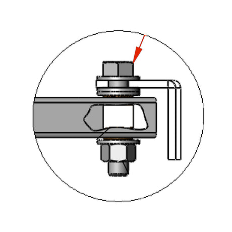 DoorKing 2615-084 Hex Bolt 1/2-13 x 2.5" Grade 5 | theelitegateoffers.com