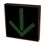 Signal-Tech LED "X" and "Down Arrow" Sign for Lane Control, showing down arrrow