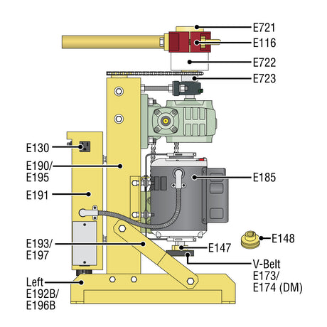 Eagle E723 Sprocket for Eagle 100 and 200 Operators | theelitegateoffers.com