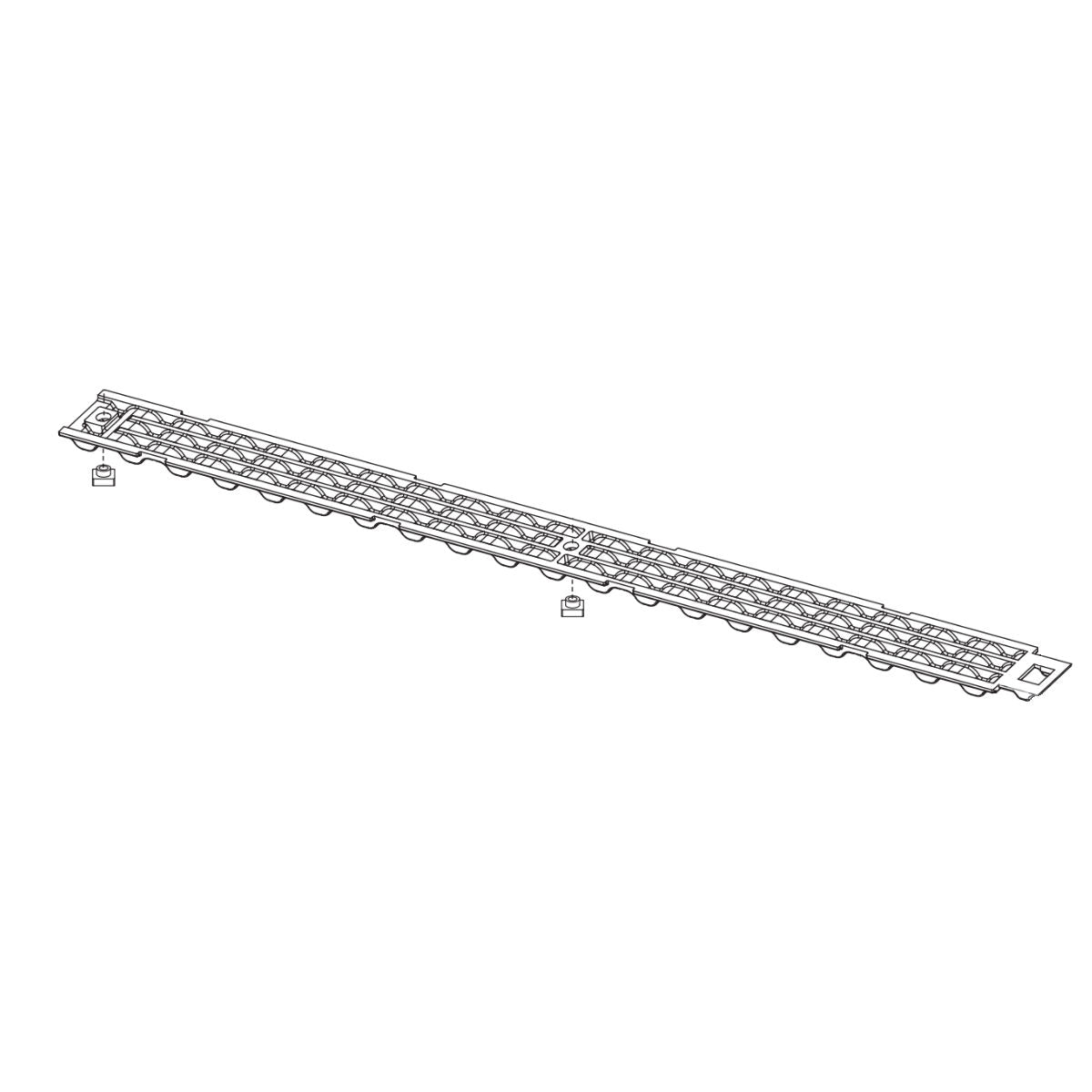 HySecurity MX002599 XtremeDrive Rack Kit, illustration