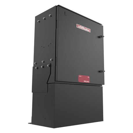 Liftmaster IHSL24UL shown sideway on pad mounts