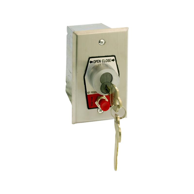 MMTC HBFS-BC Interruptor de llave interior con botón de parada