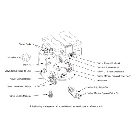 HySecurity MX000235 Brake Kit Manifold | theelitegateoffers.com