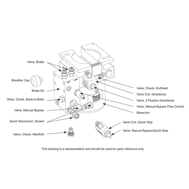 HySecurity MX000235 Brake Kit Manifold | theelitegateoffers.com