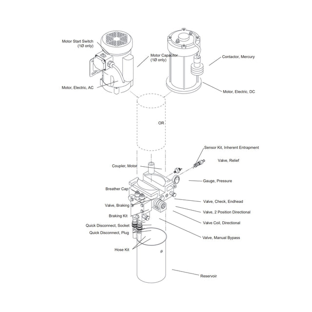 HySecurity MX000445 Hydraulic Motor RS-10 | theelitegateoffers.com