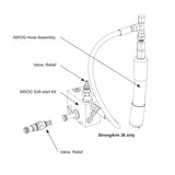 HySecurity MX000618 Face Down AWOG Hose Assembly, illustration