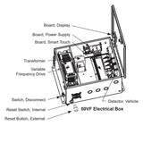 HySecurity MX000715 Disconnect Switch 3-Pole, digram