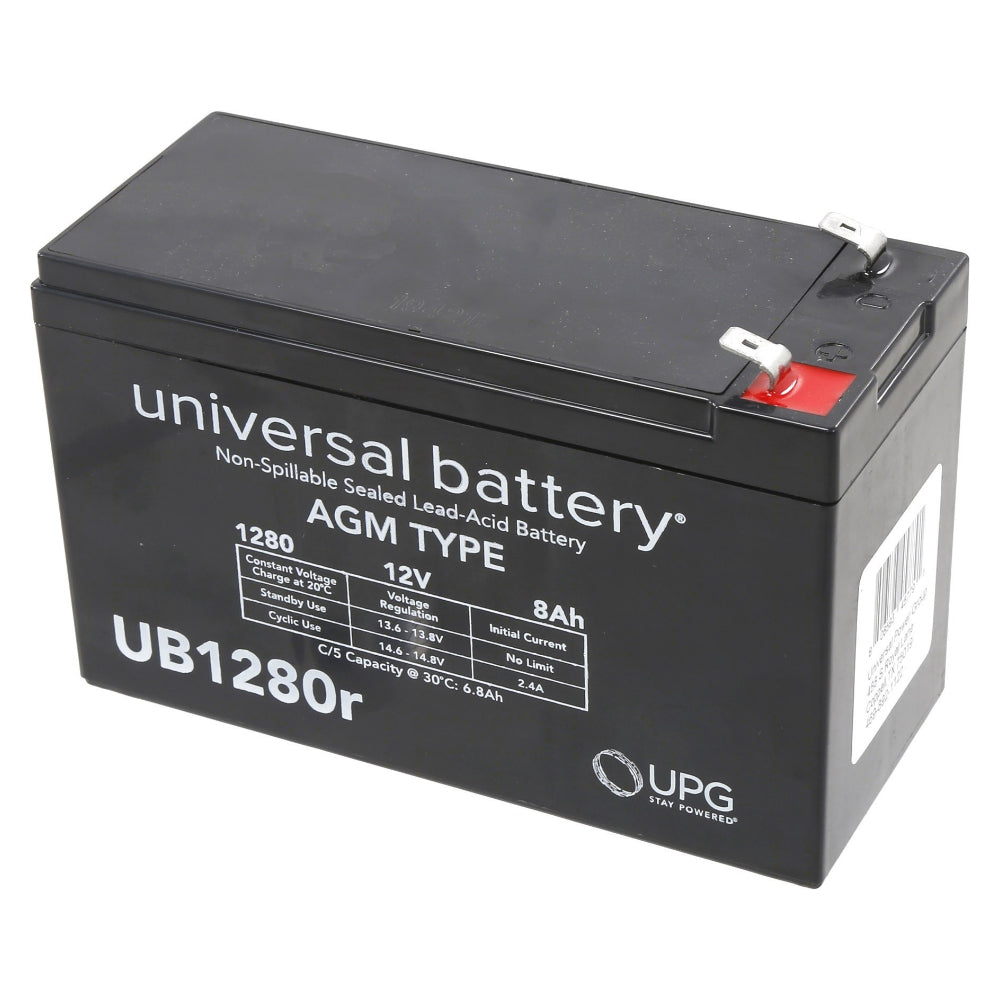 HySecurity MX002008 Battery 8 Amp AGM Type