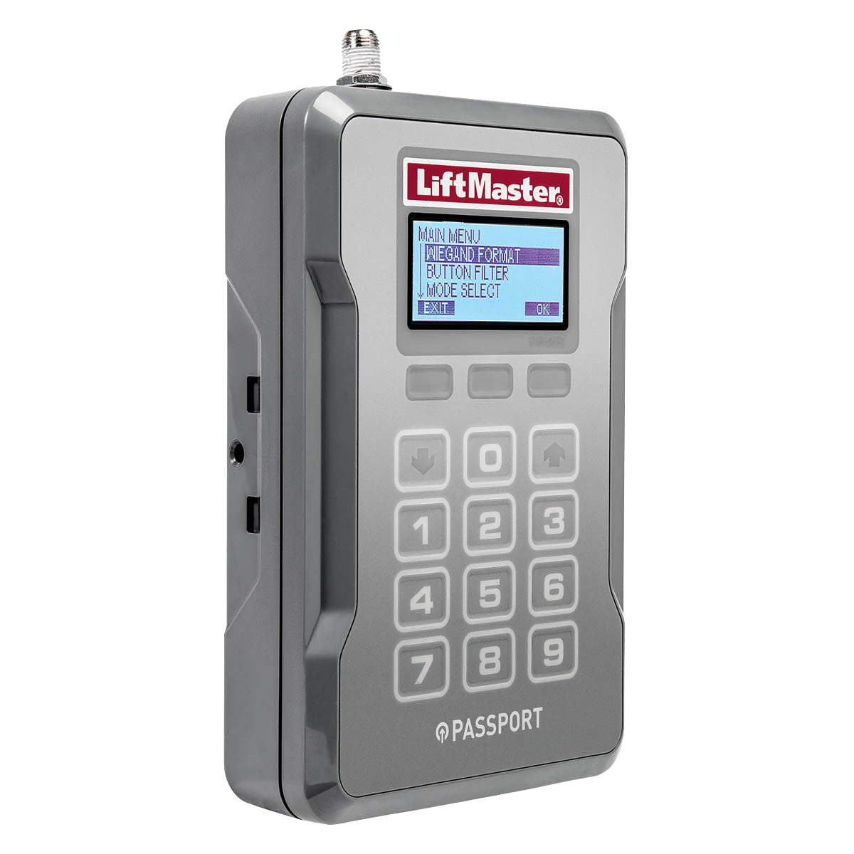 Receptor LiftMaster PPWR Passport Wiegand con tecnología Security+ 2.0