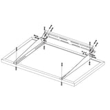 Platinum Access SOL-MTK-125W Solar Mounting Bracket Kit | theelitegateoffers.com