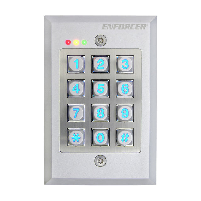 Seco-Larm SK-1123-FDQ Vandal Resistant Flush-Mount Keypad | theelitegateoffers.com