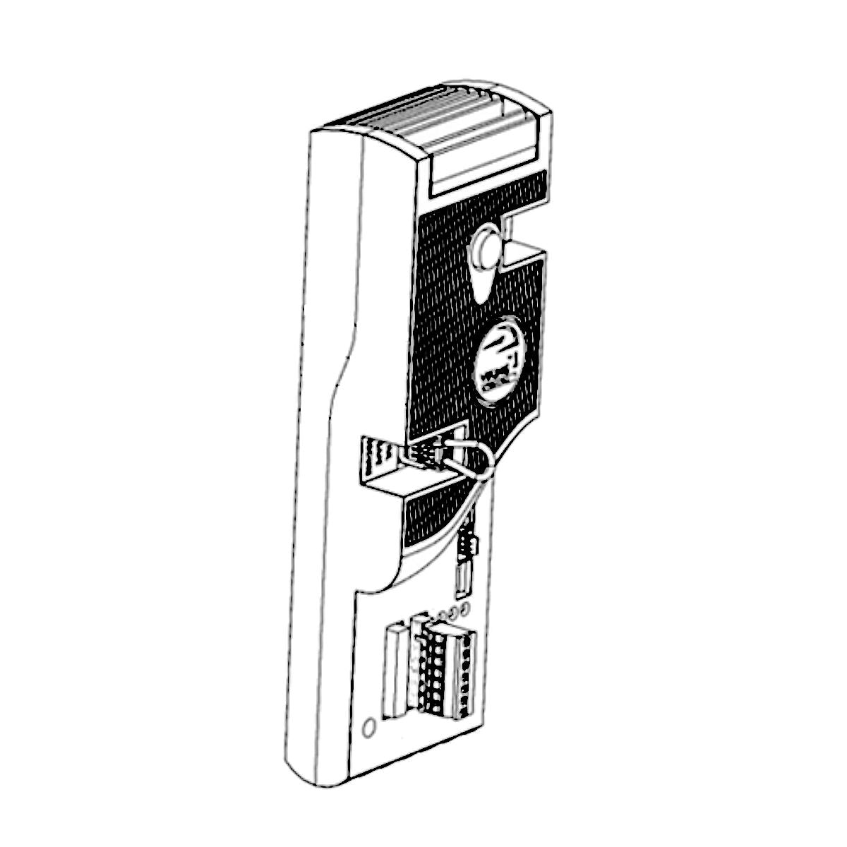 Viking VFLEXSMU16 Slave Board for Dual Gates, illustration side view