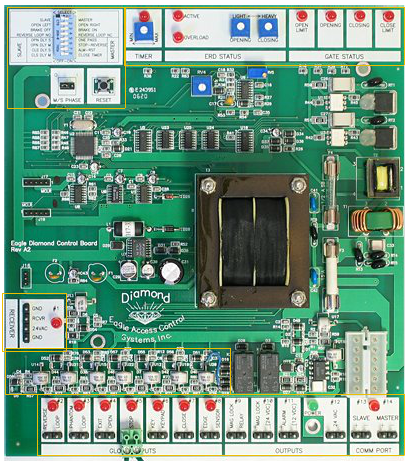 Eagle E555 Diamond Circuit Board